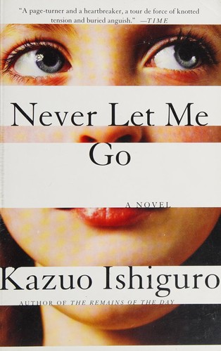 Never Let Me Go by Kazuo Ishiguro — book cover