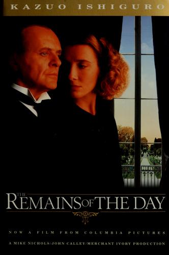 The Remains of the Day by Kazuo Ishiguro — book cover